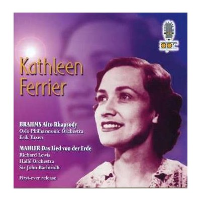 Kathleen Ferrier - Kathleen Ferrier - Brahms Mahler CD – Hledejceny.cz