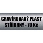 Gravírovaný štítek Barva štítku gravír: – Zboží Dáma