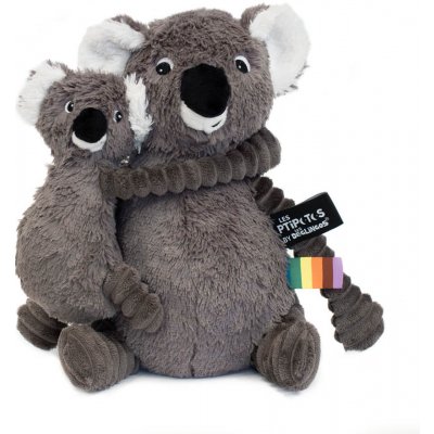 Les Deglingos koala Maminka a miminko Šedá – Hledejceny.cz