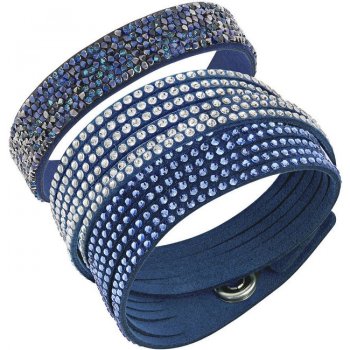 Swarovski náramek Sada modrých náramků Leisure 5184507