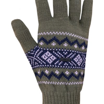 Kama pletené Merino rukavice R113 106 tmavě zelená – Hledejceny.cz