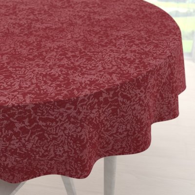 Biante Teflonový kulatý ubrus TF-036 Venezia vínově červený Ø 70cm – Zboží Dáma