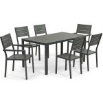 Autronic AZS-B1656 GREY 156x78x74cm, polywood, šedá, – Hledejceny.cz