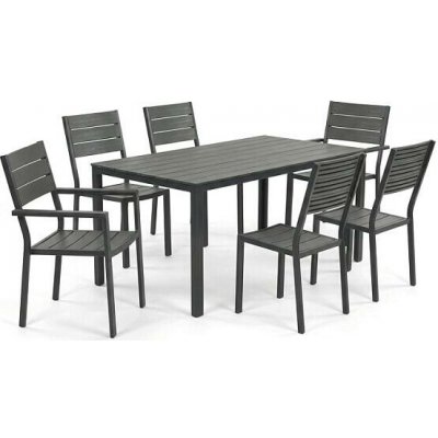 Autronic AZS-B1656 GREY 156x78x74cm, polywood, šedá, – Hledejceny.cz