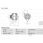 generátor BOSCH 0 986 047 960