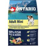 Ontario Adult Mini 7 Fish & Rice 13 kg – Hledejceny.cz
