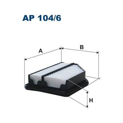 Vzduchový filtr FILTRON AP 104/6 – Hledejceny.cz