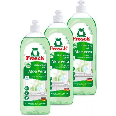 Frosch Eko Na nádobí aloe vera 3 x 750 ml