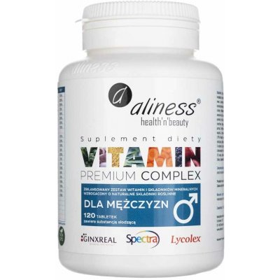 Aliness Premium Vitamin Complex pro muže 120 tablet – Hledejceny.cz