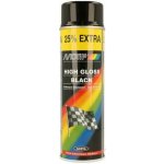Motip High Gloss Black černá lesklá akrylový lak 500 ml – Sleviste.cz