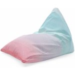 Sablio sedací vak Triangl cukrová vata 120 x 100 x 100 cm – Sleviste.cz