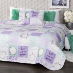 4Home přehoz na postel Lavender 220 x 240 cm, 40 x 40 cm – Hledejceny.cz