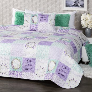 4Home přehoz na postel Lavender 220 x 240 cm, 40 x 40 cm