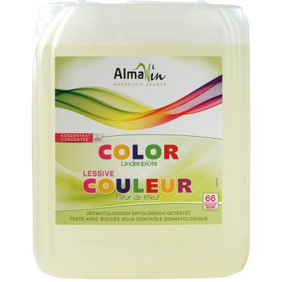AlmaWin tekutý prací prostředek na barevné prádlo Color Lipový květ 5 l