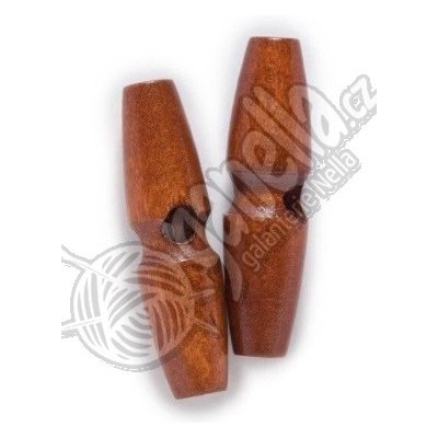 Knoflík W13182 dřevěný- 30mm – Zboží Dáma