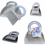 Stop Smetáček + lopatka ANTIBAKTERIE s gumou 22 x 31 cm 26 x 3,5 cm chlup 5,5 cm plast – HobbyKompas.cz