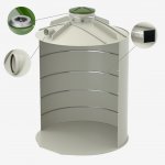 Sineko Nádrž na dešťovou vodu Barrel 12 m³ Hard line – Zboží Mobilmania