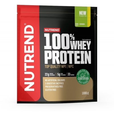 NUTREND 100% Whey Protein 1000 g – Zboží Mobilmania