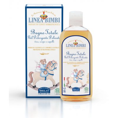 Helan Linea BIMBI Dětský mycí gel a šampon v jednom bio 250 ml