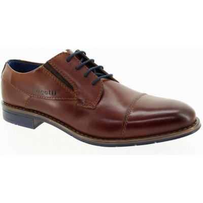 Bugatti pánské společenské 315-AQR04-1000 cognac – Zboží Dáma