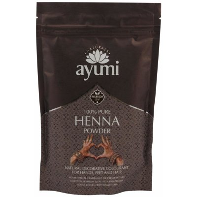 Henna Ayumi Pure přírodní barva na vlasy a tělo 200 g – Zboží Dáma