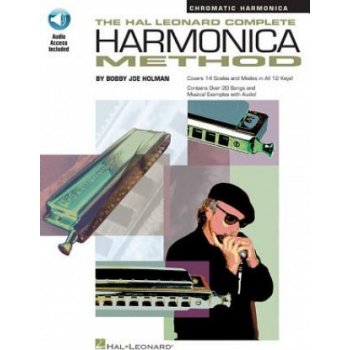 The Complete Harmonica Method Chromatic Harmonica noty harmonika + audio