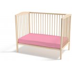 TipTrade Prostěradlo Jersey MAKO do postýlky Růžové – Zboží Dáma