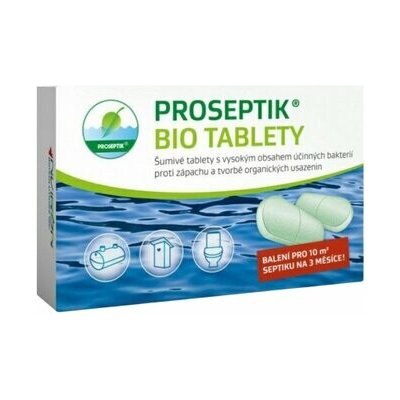 Proxim Proseptik BIO tablety do septiku 3× 20 g – Zbozi.Blesk.cz