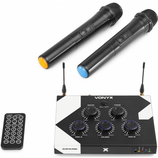 Karaoke Vonyx AV510 Karaoke Mikrofonní set s pultem
