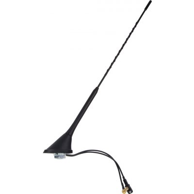 Aktivní TOP FLEX 60°AM-FM/DAB anténa Škoda, VW s RAKU/SMB konektorem – Hledejceny.cz