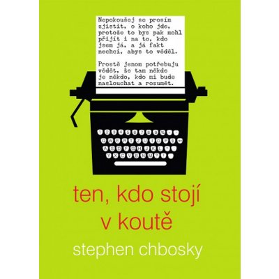 Ten, kdo stojí v koutě – Sleviste.cz