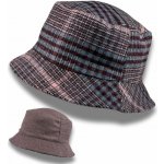 Krumlovanka oboustranný dámský klobouk Bucket Fa-57126-STA starorůžový kostka – Hledejceny.cz