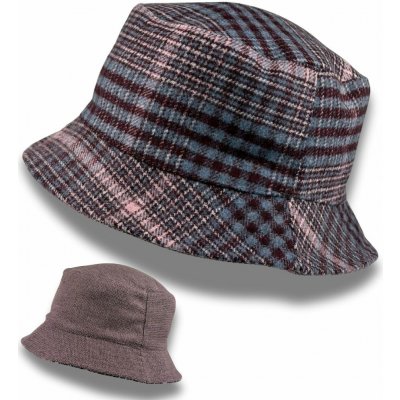 Krumlovanka oboustranný dámský klobouk Bucket Fa-57126-STA starorůžový kostka – Hledejceny.cz