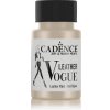 Barva na tělo Cadence Metalická barva na kůži Leather Vogue, 50 ml platinium, platinová