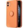 Pouzdro a kryt na mobilní telefon Apple Vennus s prstýnkem pro iPhone 13 Mini oranžový