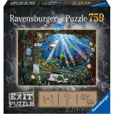 Ravensburger Exit : Ponorka 759 dílků – Sleviste.cz