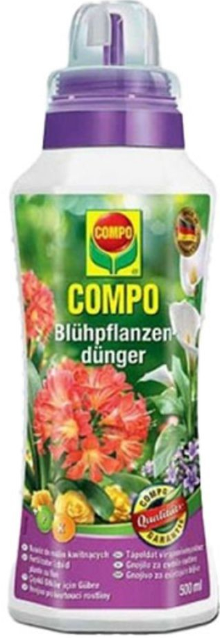 COMPO Hnojivo kapalné pro kvetoucí rostliny 500 ml