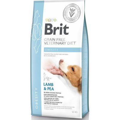 Brit Veterinary Diets Dog Obesity 12 kg – Zbozi.Blesk.cz