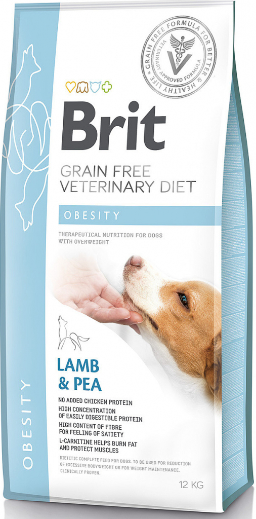 Brit Veterinary Diet Dog Obesity 12 kg