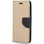 Pouzdro Sligo Smart Book Huawei P40 černé / zlaté – Zboží Mobilmania