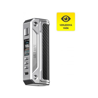 Lost Vape Thelema Solo Mod 100W Stainless Steel Carbon Fiber – Zboží Mobilmania