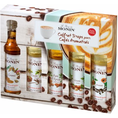 Monin Coffee box 5 x 50 ml – Hledejceny.cz