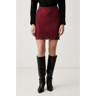 Guess sukně DESIREE W6BD59.K7909 burgundské – Hledejceny.cz