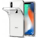 Pouzdro a kryt na mobilní telefon Pouzdro Spigen Liquid Crystal iPhone X clear