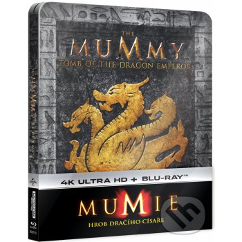 Mumie: Hrob dračího císaře UHD+BD Steelbook