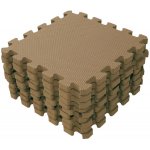 Baby Dan hrací podložka puzzle Brown 90x90cm 9 ks – Zboží Dáma