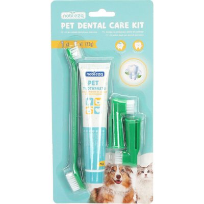 Nobleza Sada zubní pasty 73 g čisticí kartáčky 3 ks – Zboží Dáma