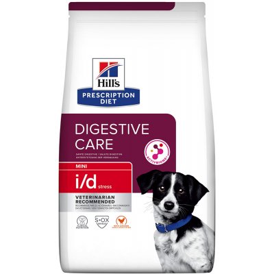 Hill’s Prescription Diet I/D Stress Mini Digestive Care s kuřecím 2 x 6 kg – Hledejceny.cz