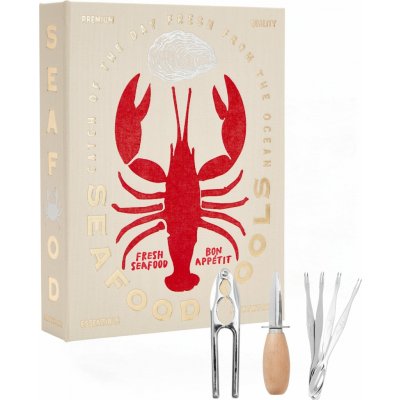 Printworks Příslušenství k mořským plodům The Essentials v dárkové krabičce 6 dílů – Zboží Dáma