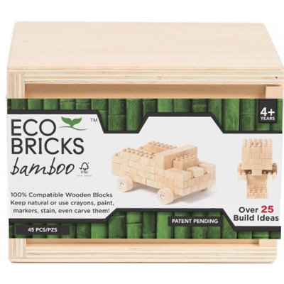 Once-kids Eco-bricks 45 kostek bambus – Hledejceny.cz